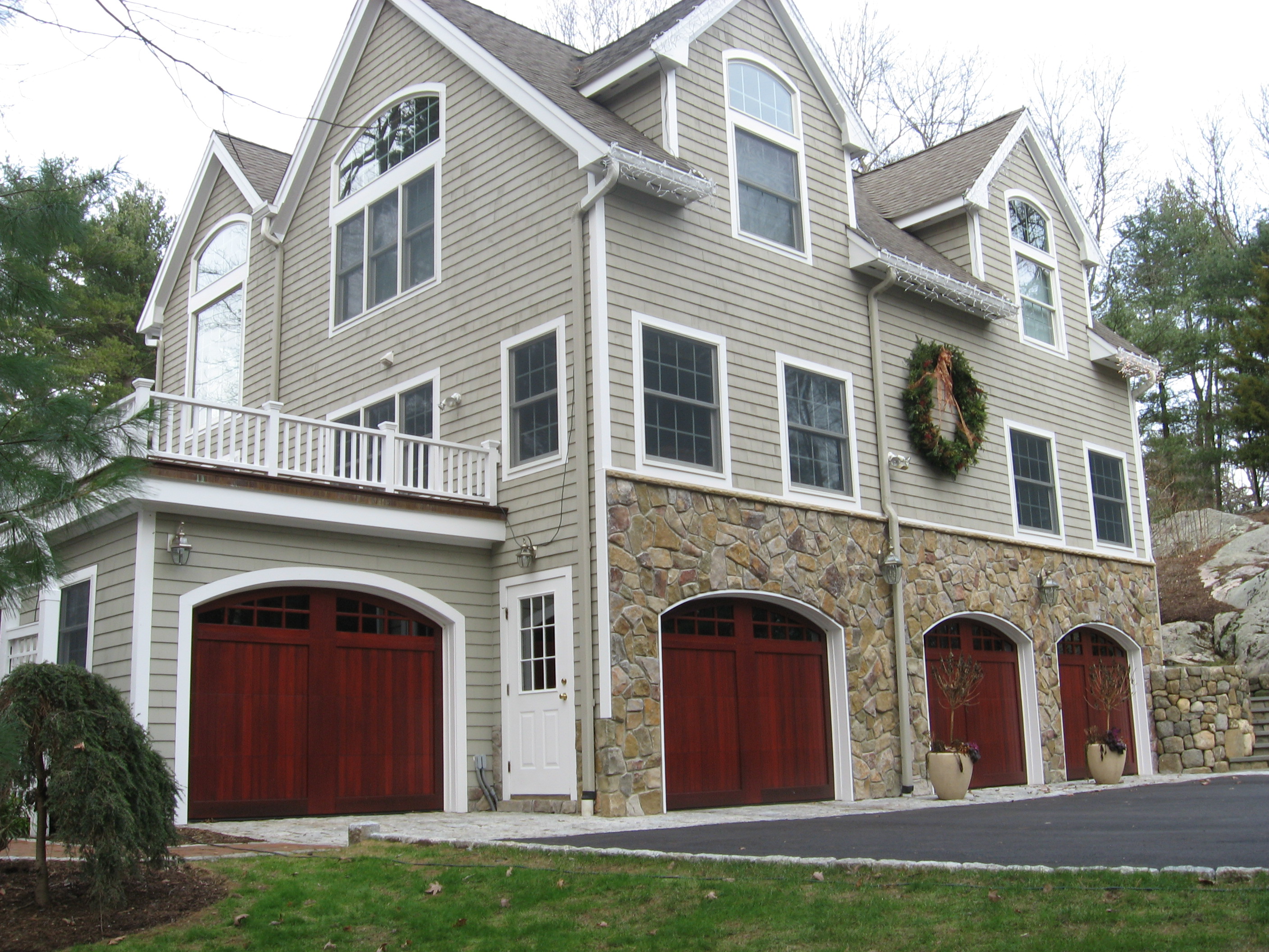 4 car garage