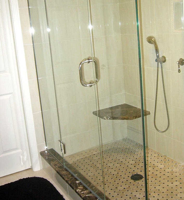 shower with seat