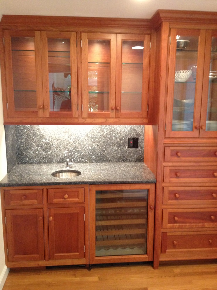sink wine cooler cabinets
